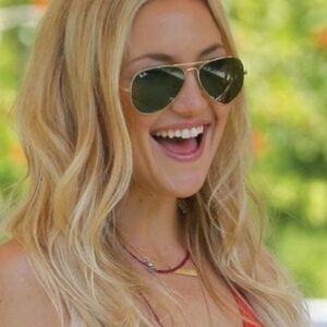 LIKE NEW Ray Ban Aviator Green Lenses RB3025 Men /Women Sunglasses